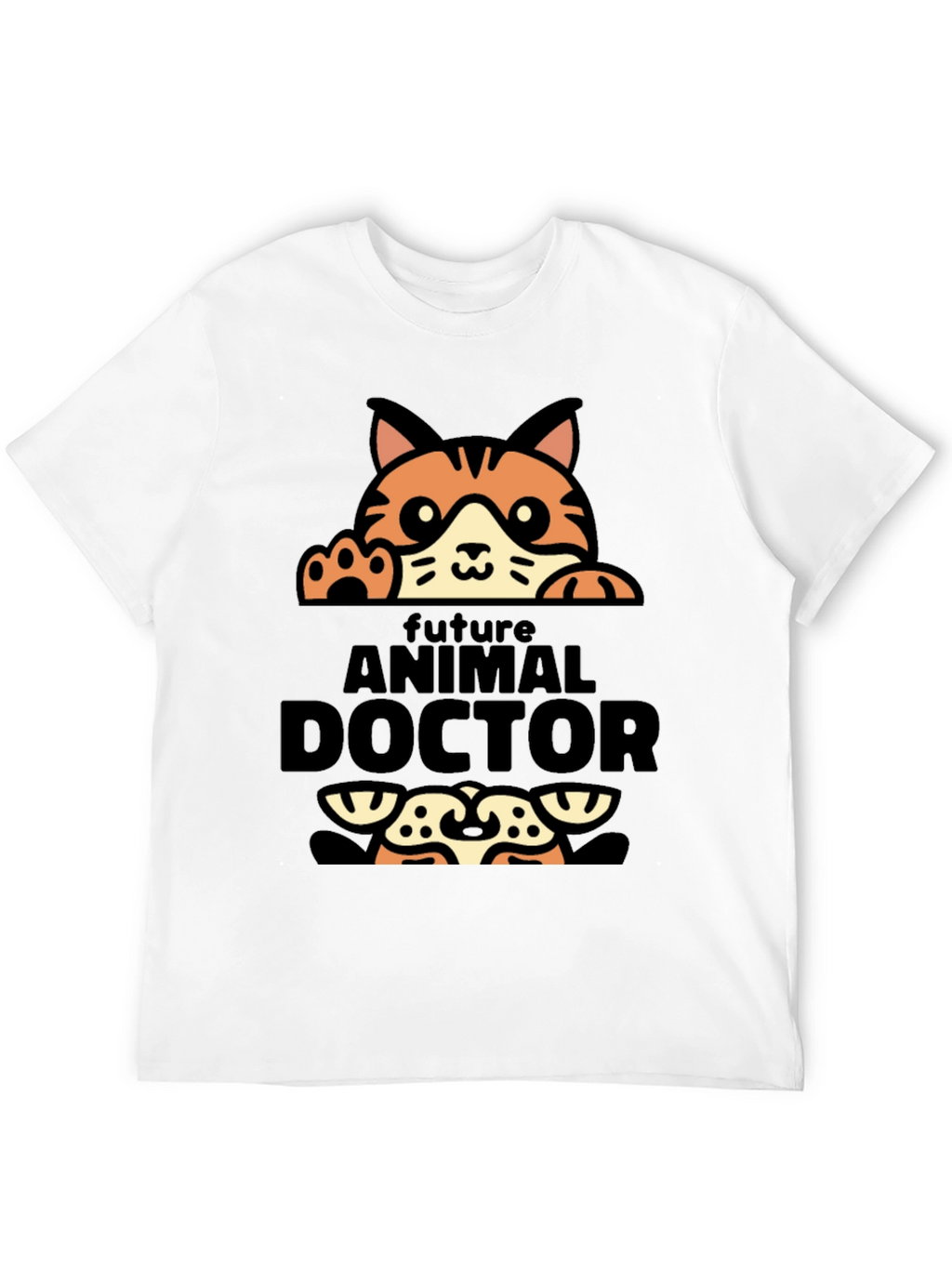 Future Animal Doctor Cat T-Shirt