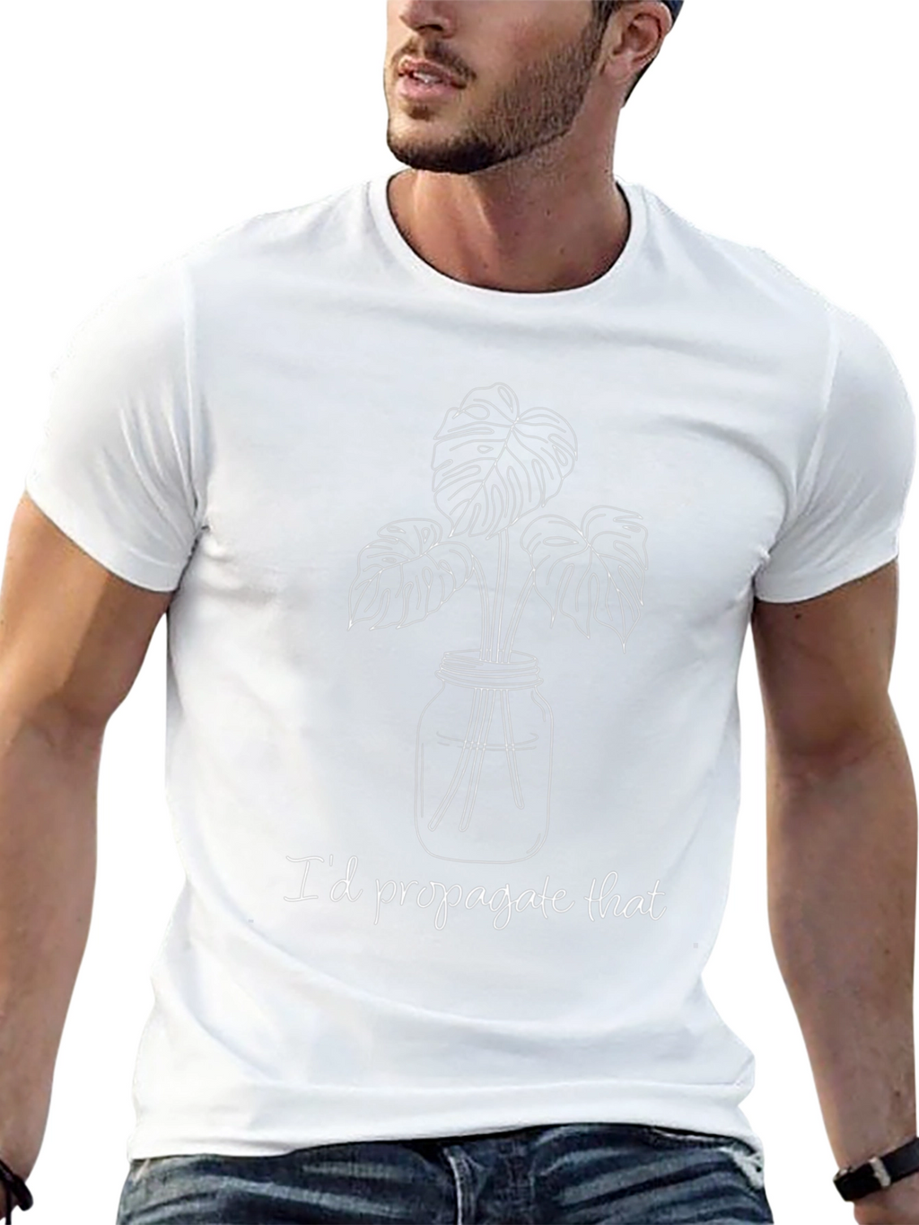 Id Propagate That Black Graphic T-Shirt