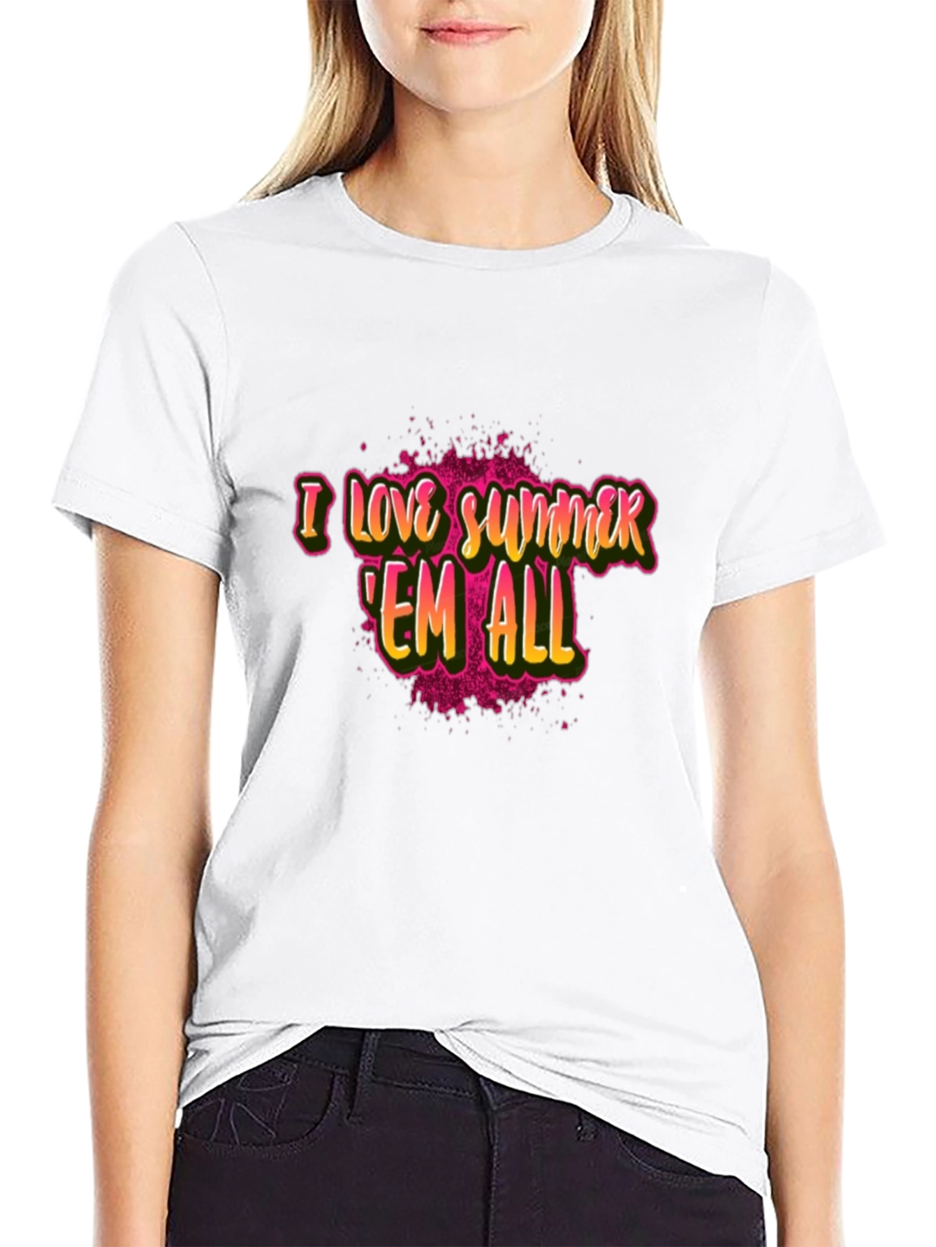 I Love Summer Graphic Tee