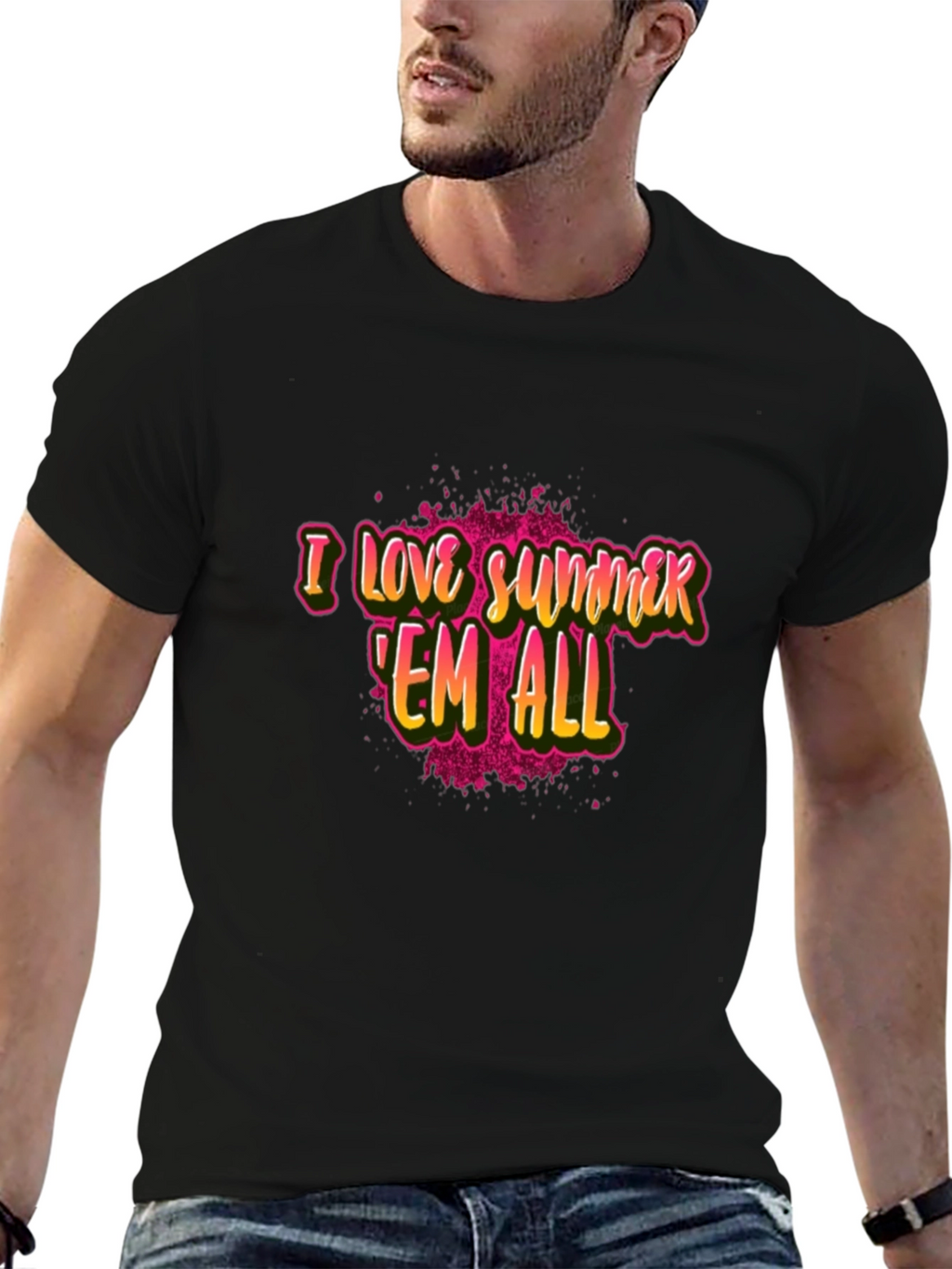 I Love Summer Graphic Tee