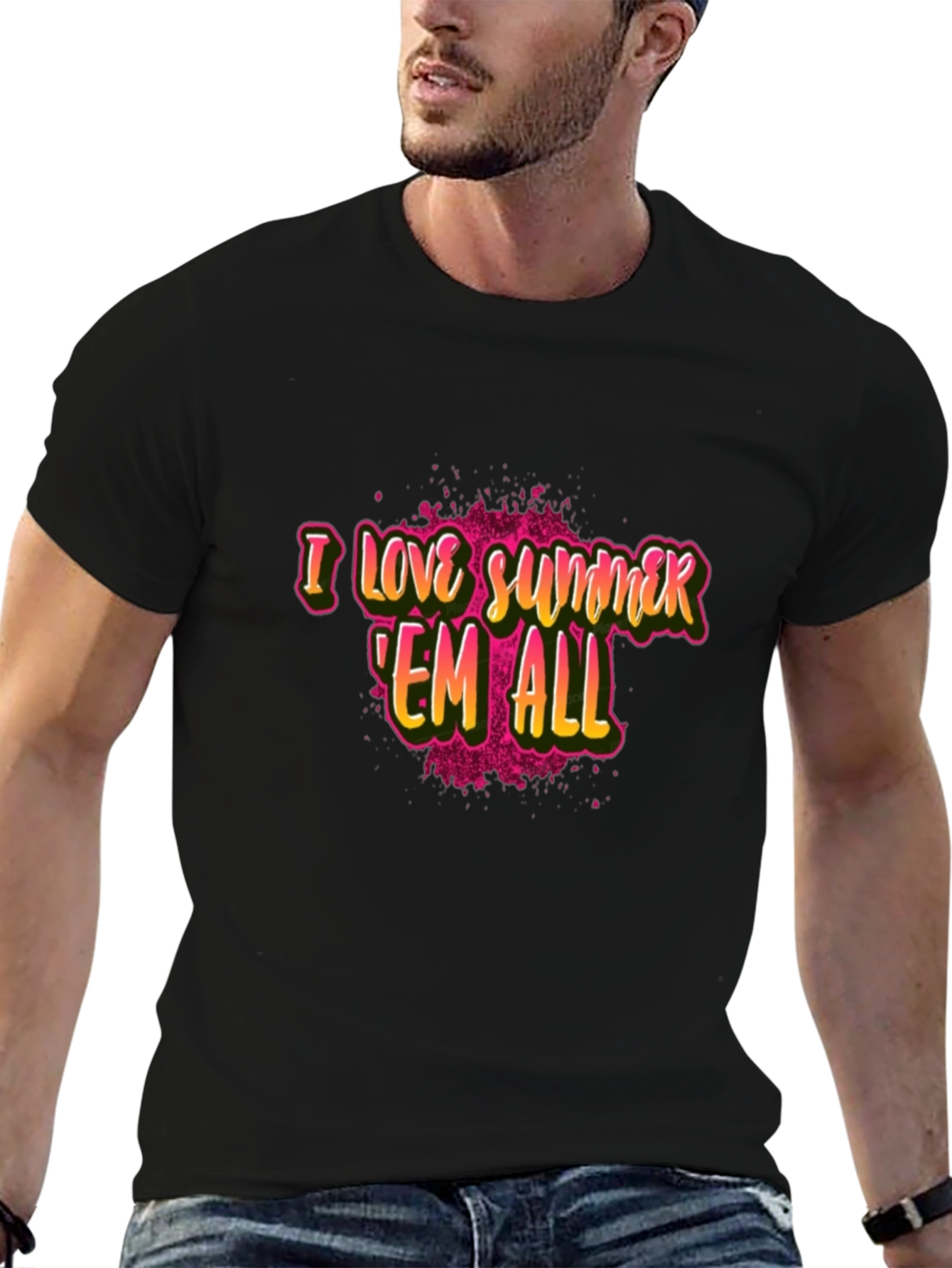 I Love Summer Graphic Tee