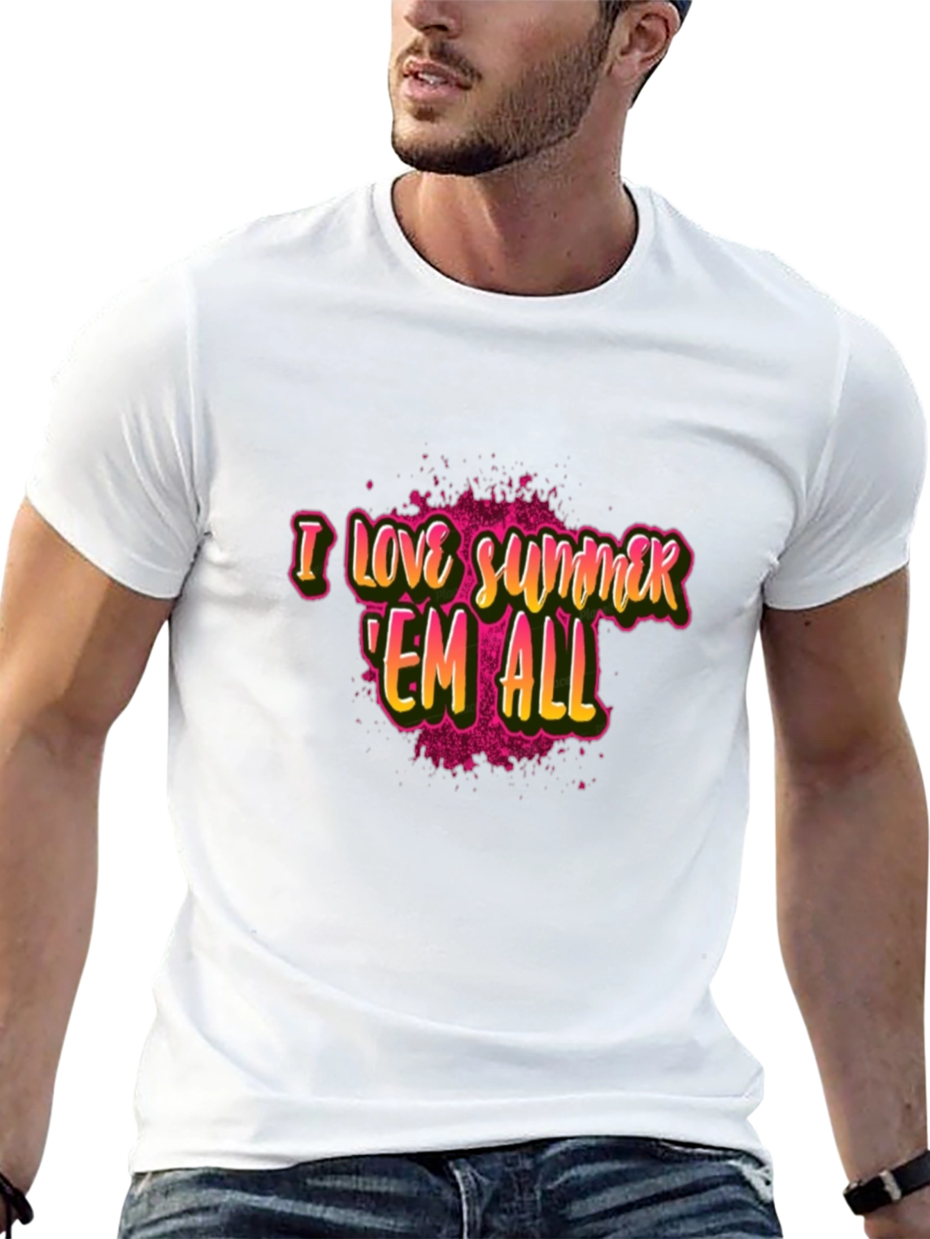 I Love Summer Graphic Tee