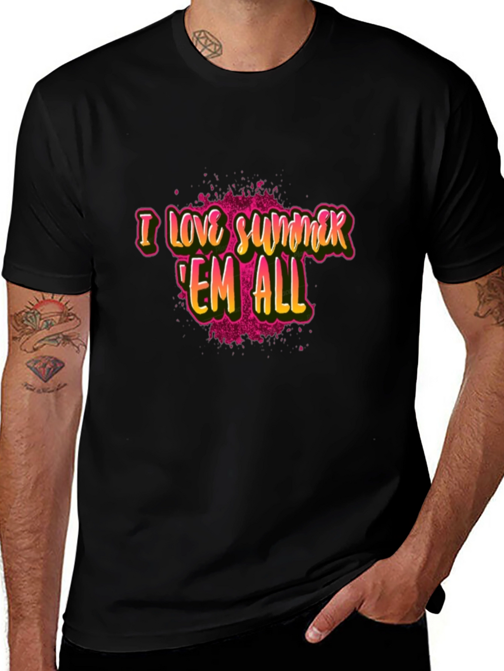 I Love Summer Graphic Tee