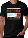 Harpist T-Shirt - Funny Science Biology Musician Tee