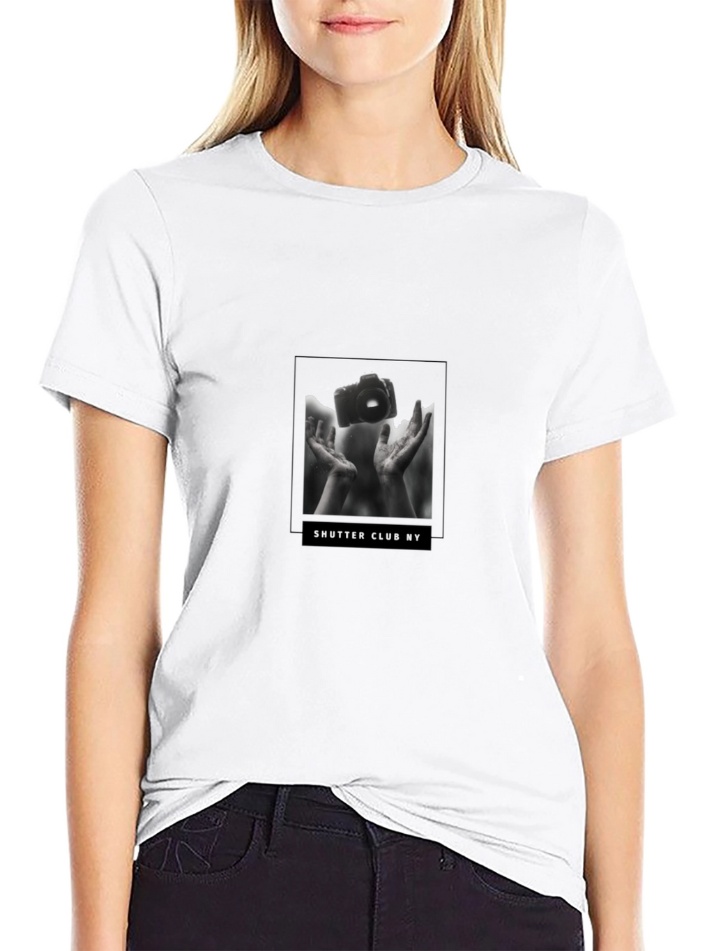 Shutter Club NY Graphic T-Shirt - Black