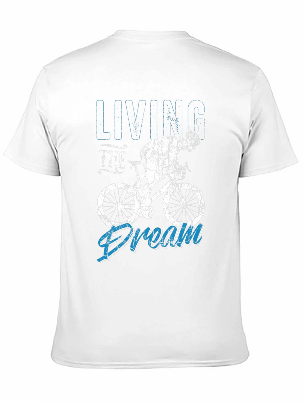 Living the Dream Cycling Black T-Shirt