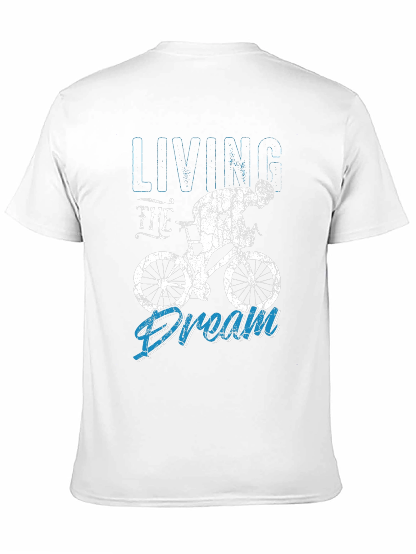 Living the Dream Cycling Black T-Shirt