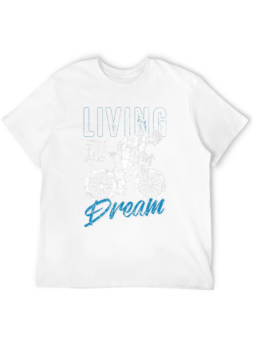 Living the Dream Cycling Black T-Shirt