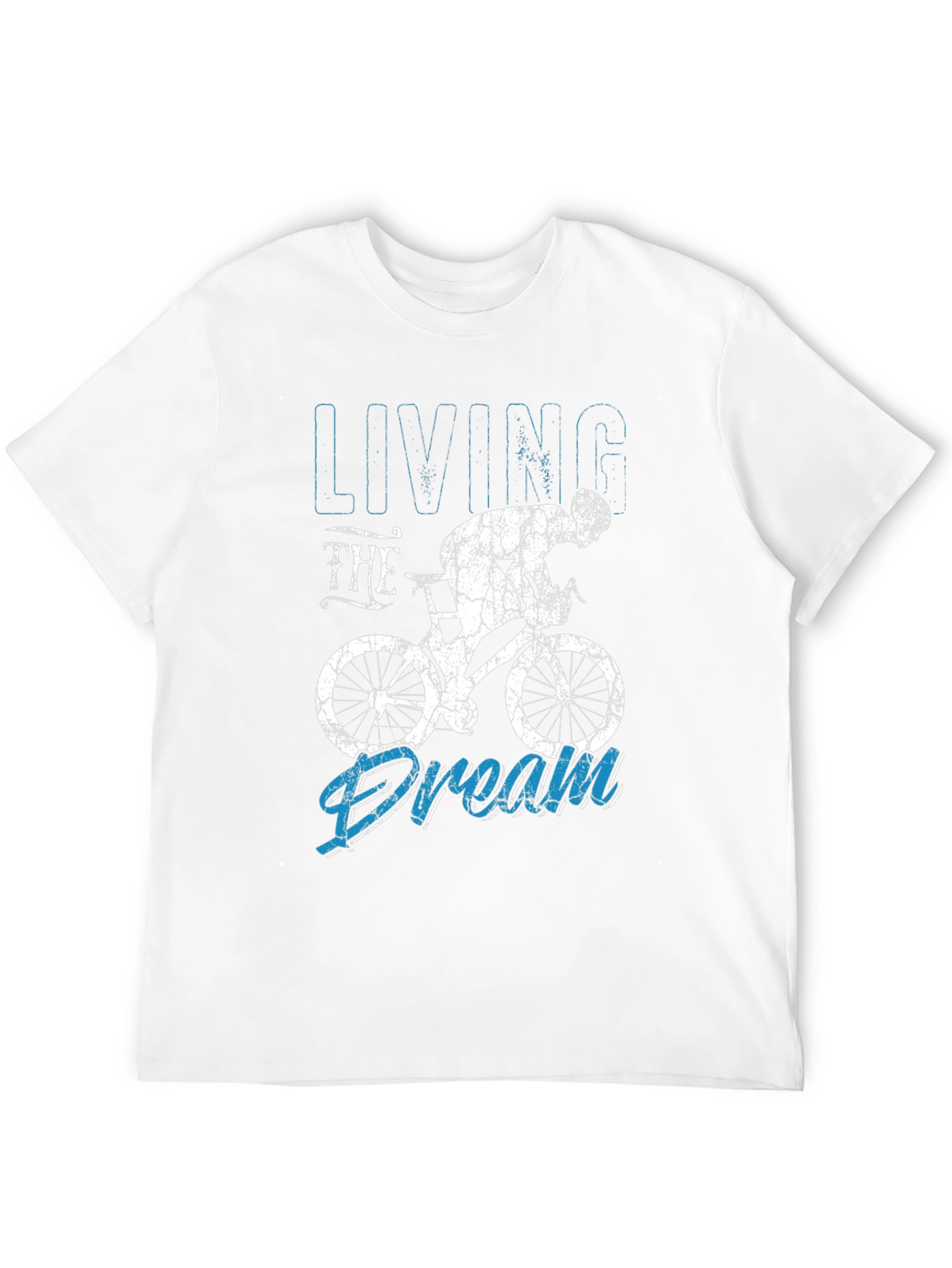 Living the Dream Cycling Black T-Shirt