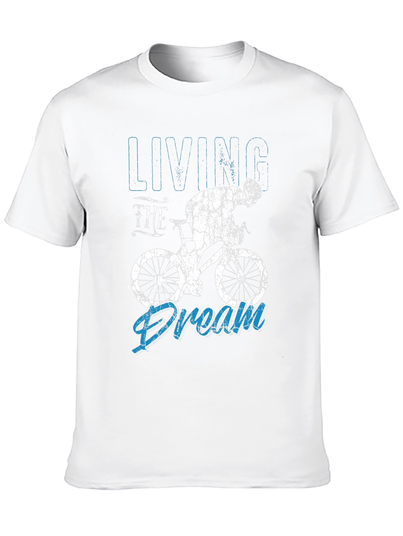 Living the Dream Cycling Black T-Shirt