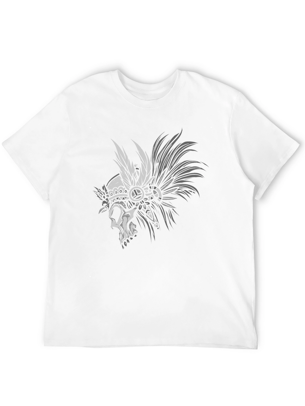 Skull Chief T-Shirt - Black Graphic Tee