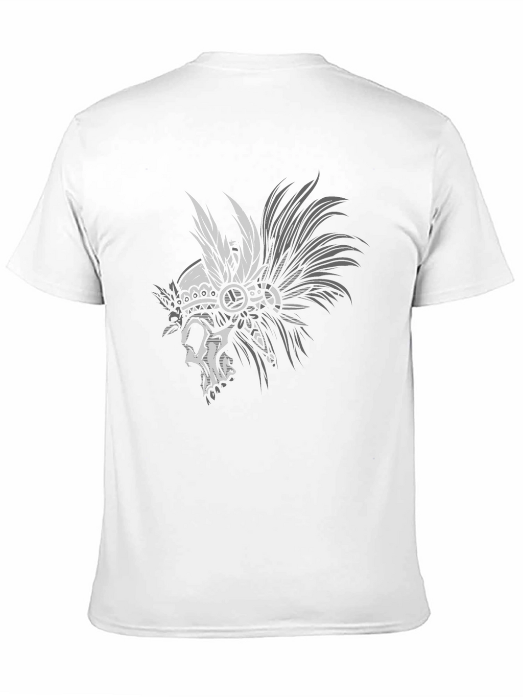 Skull Chief T-Shirt - Black Graphic Tee