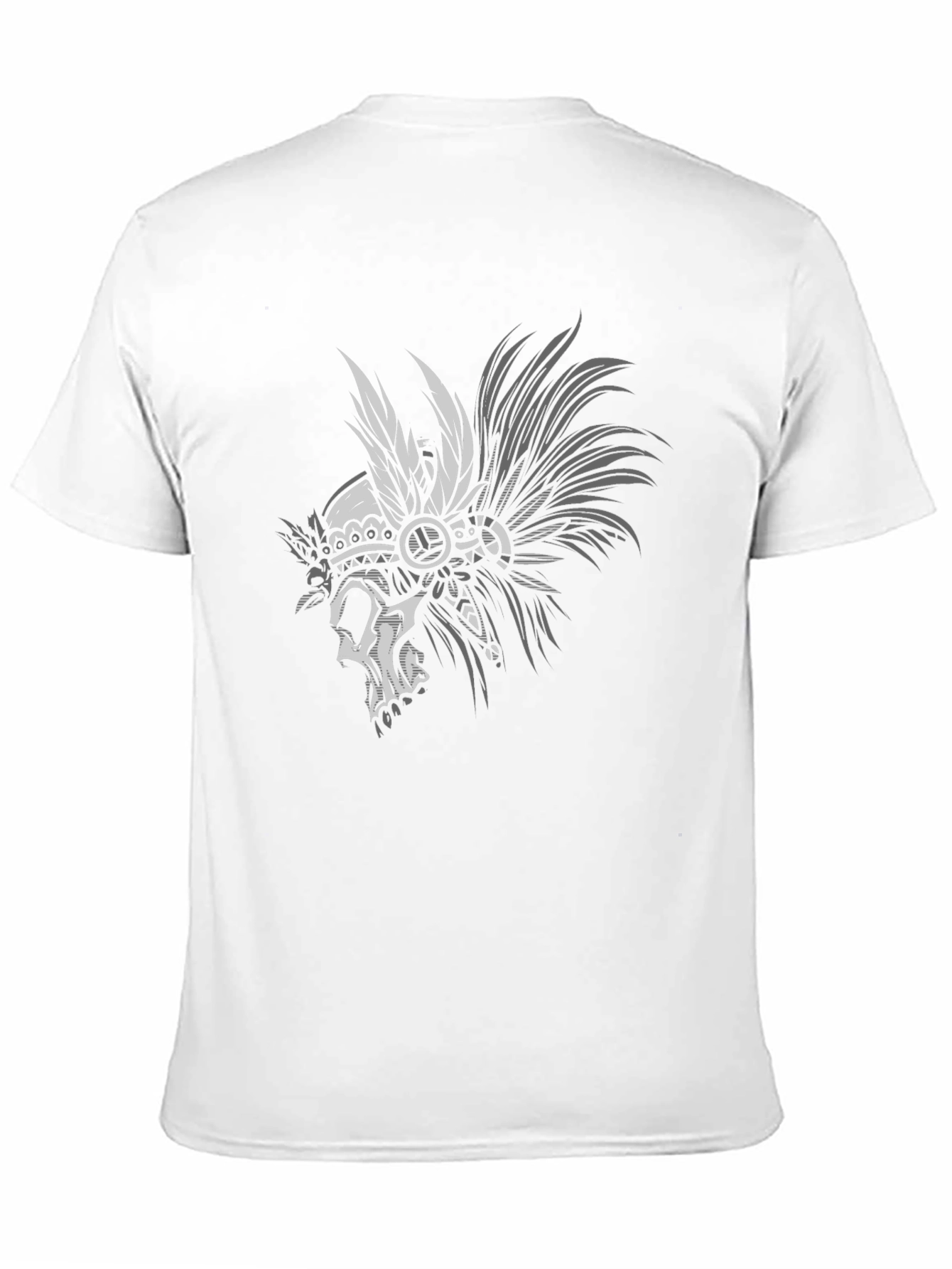 Skull Chief T-Shirt - Black Graphic Tee