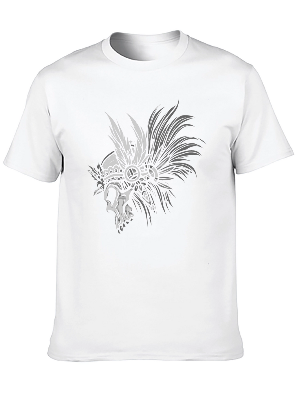 Skull Chief T-Shirt - Black Graphic Tee