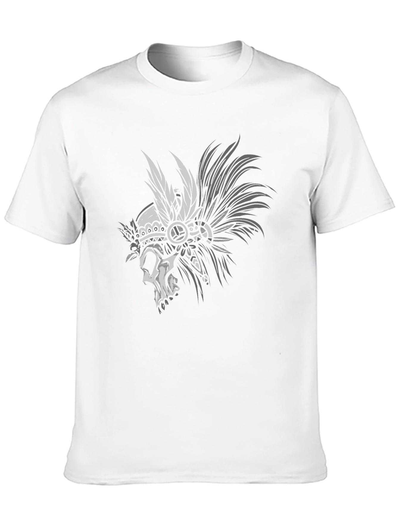 Skull Chief T-Shirt - Black Graphic Tee