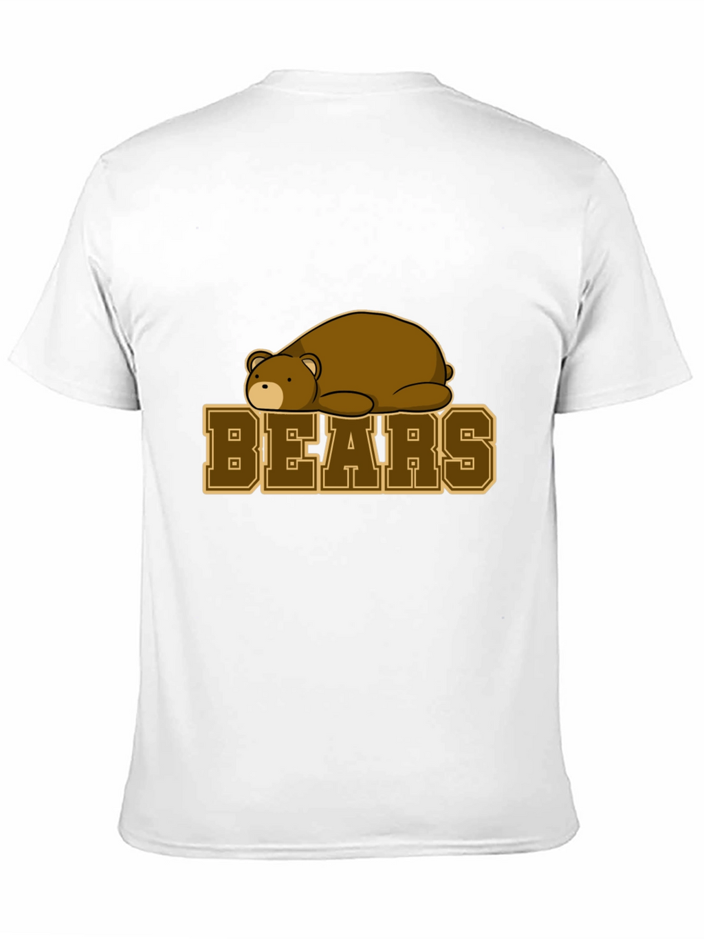 Bears Graphic T-Shirt - Black Cotton Tee