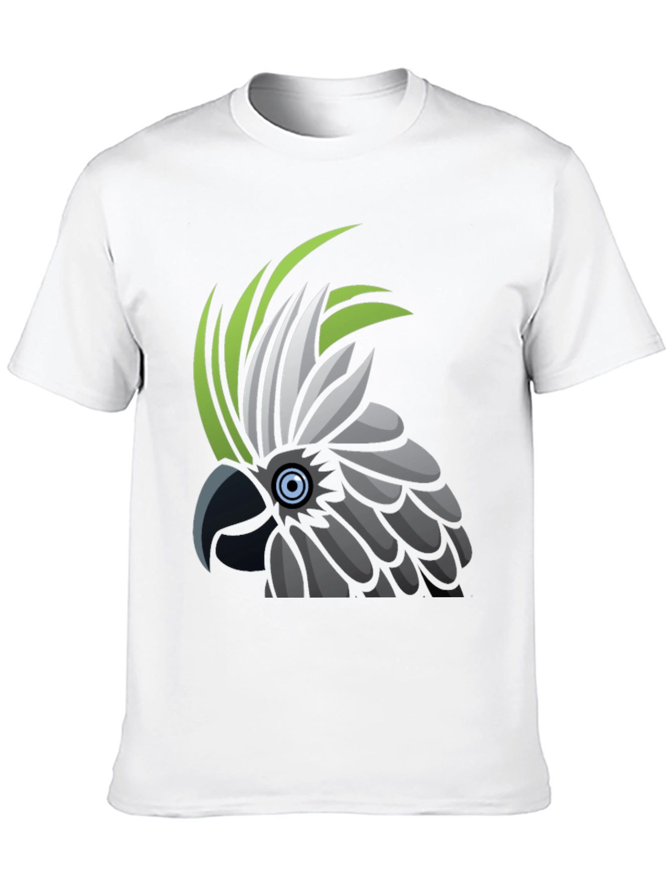 Cockatoo Graphic T-Shirt - Unique Bird Design