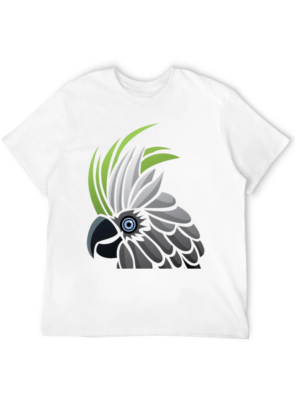 Cockatoo Graphic T-Shirt - Unique Bird Design