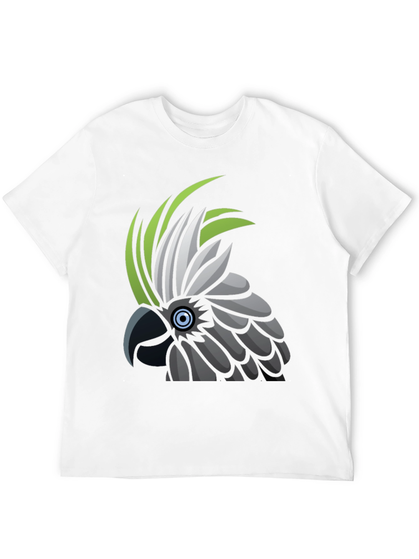 Cockatoo Graphic T-Shirt - Unique Bird Design
