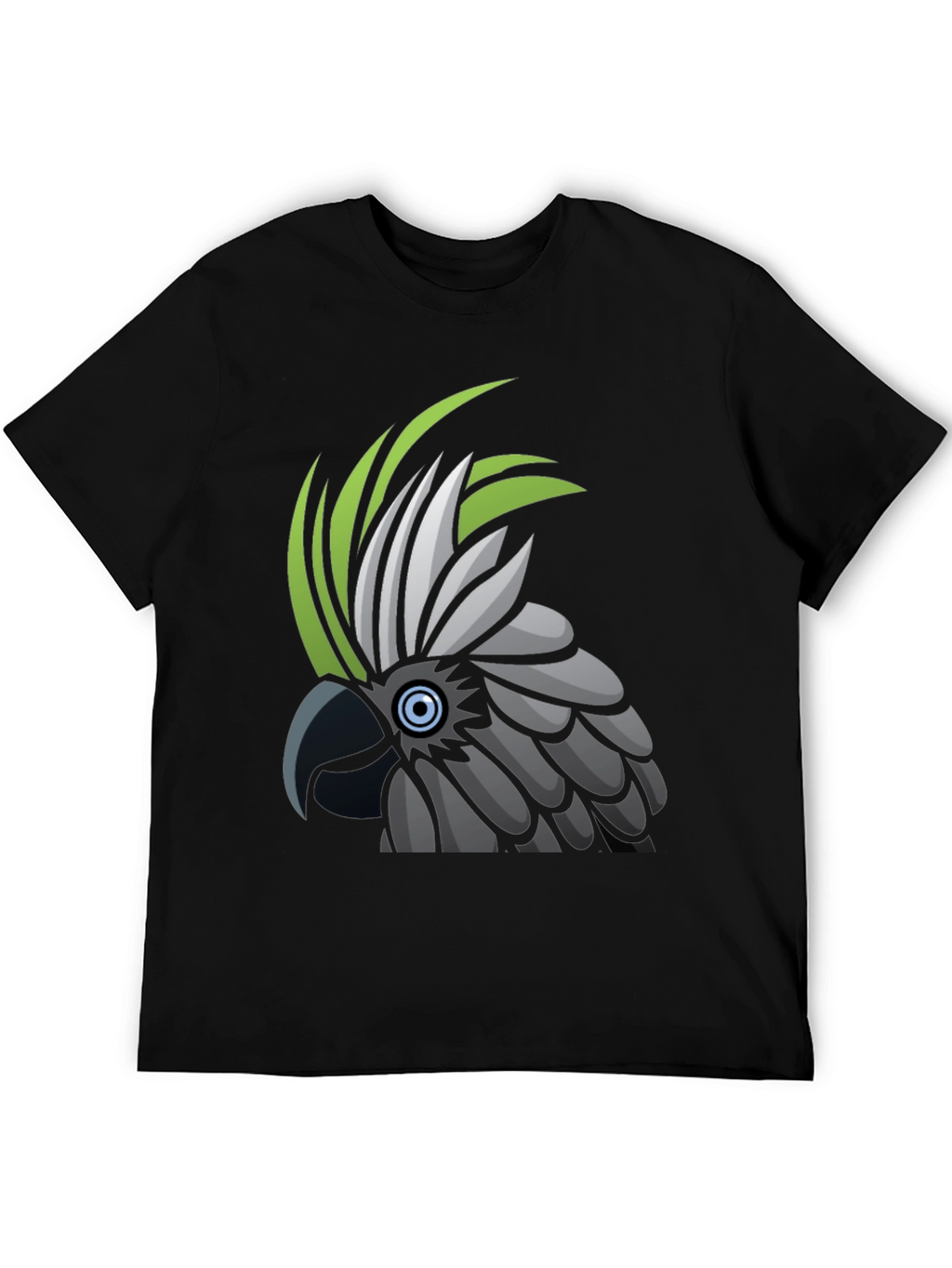 Cockatoo Graphic T-Shirt - Unique Bird Design