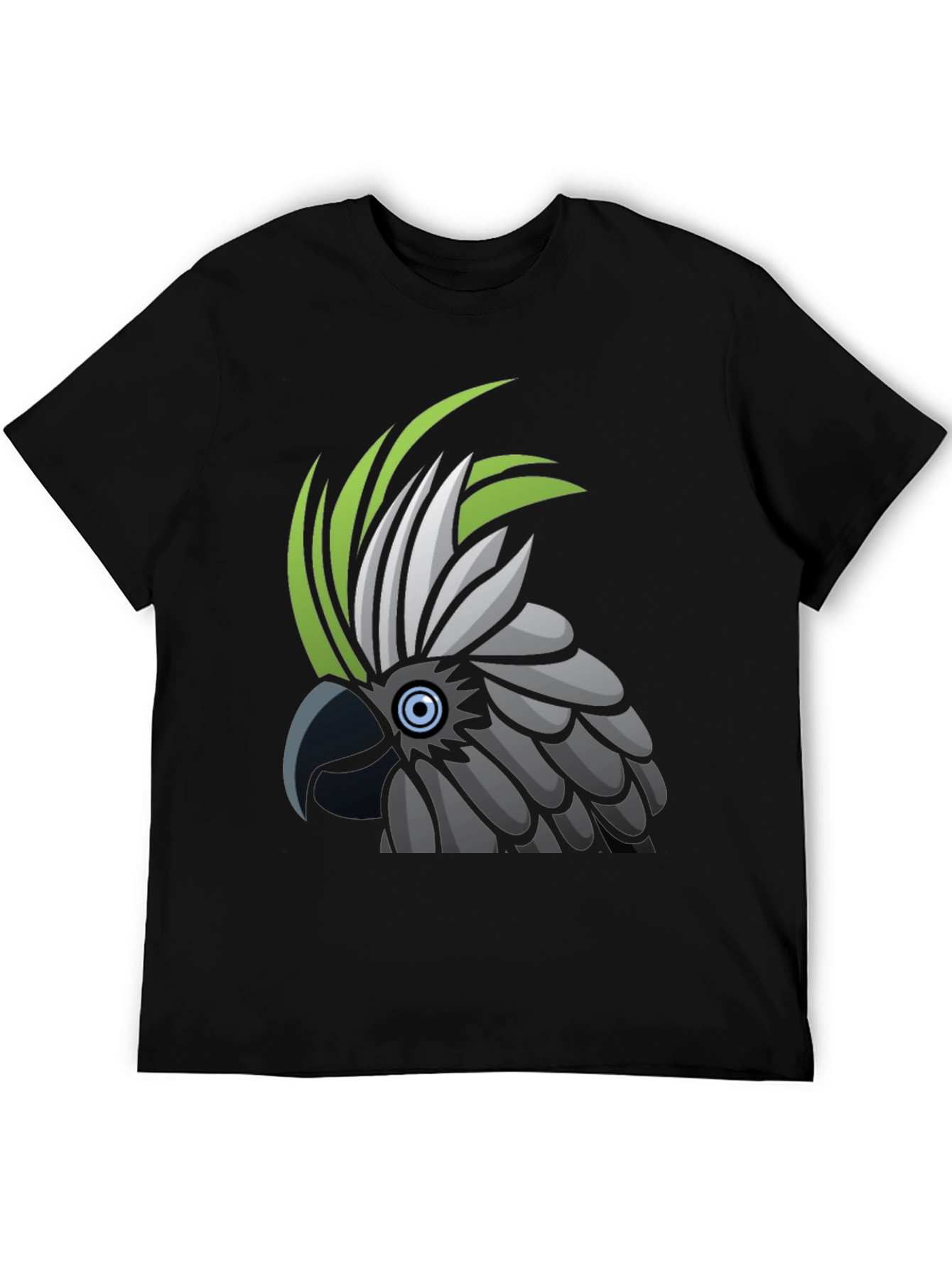 Cockatoo Graphic T-Shirt - Unique Bird Design
