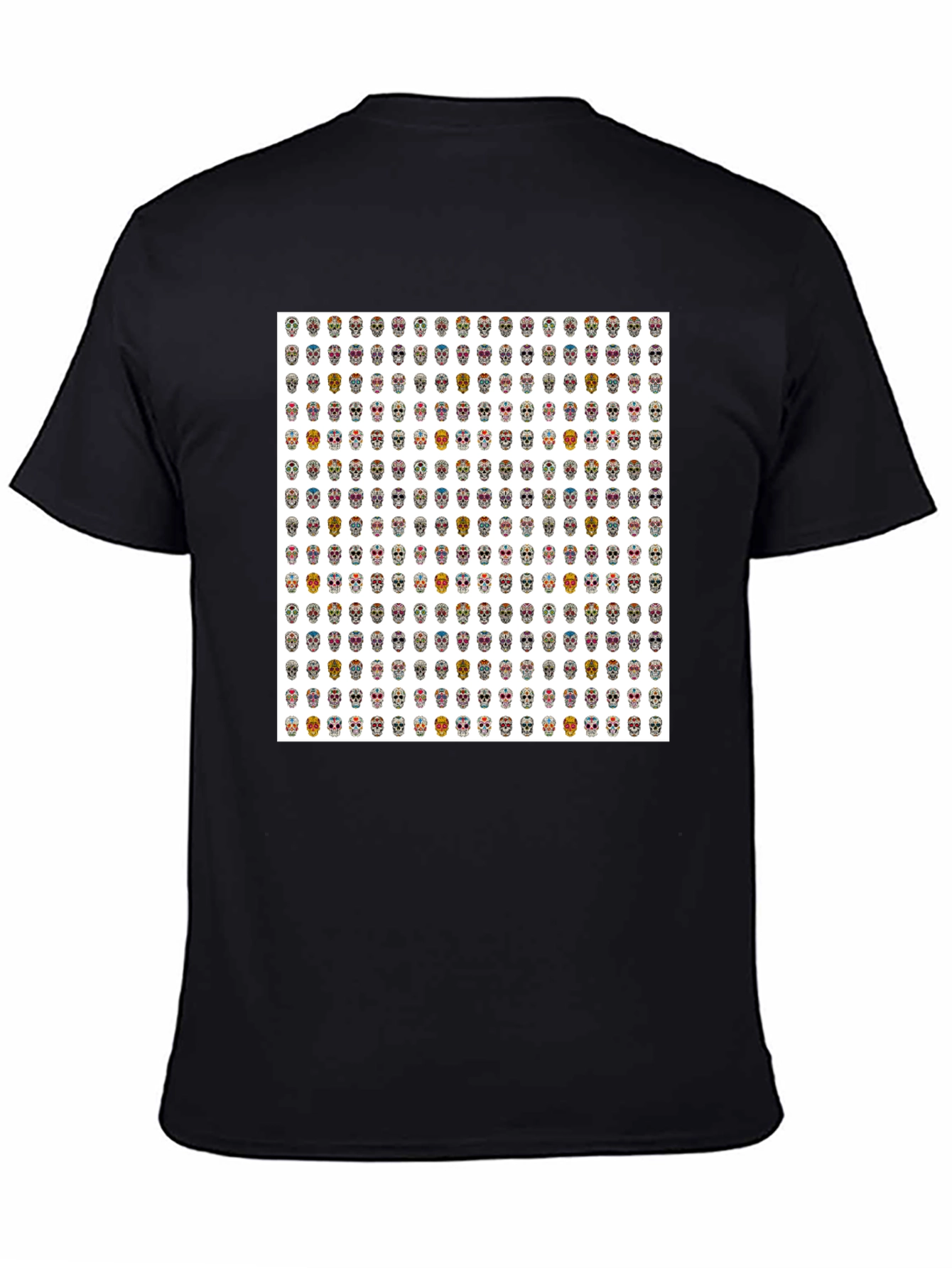 Sugar Skull Patterned Tee