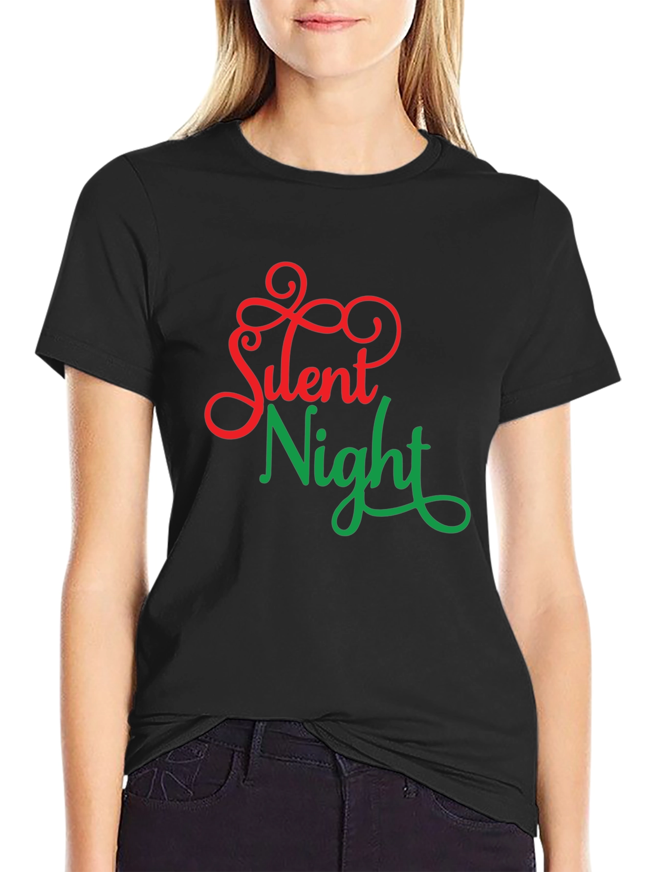 Silent Night Christmas T-Shirt