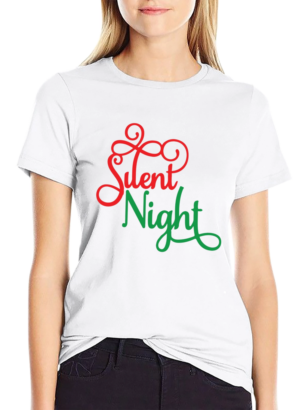 Silent Night Christmas T-Shirt