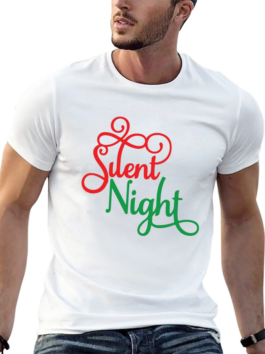 Silent Night Christmas T-Shirt