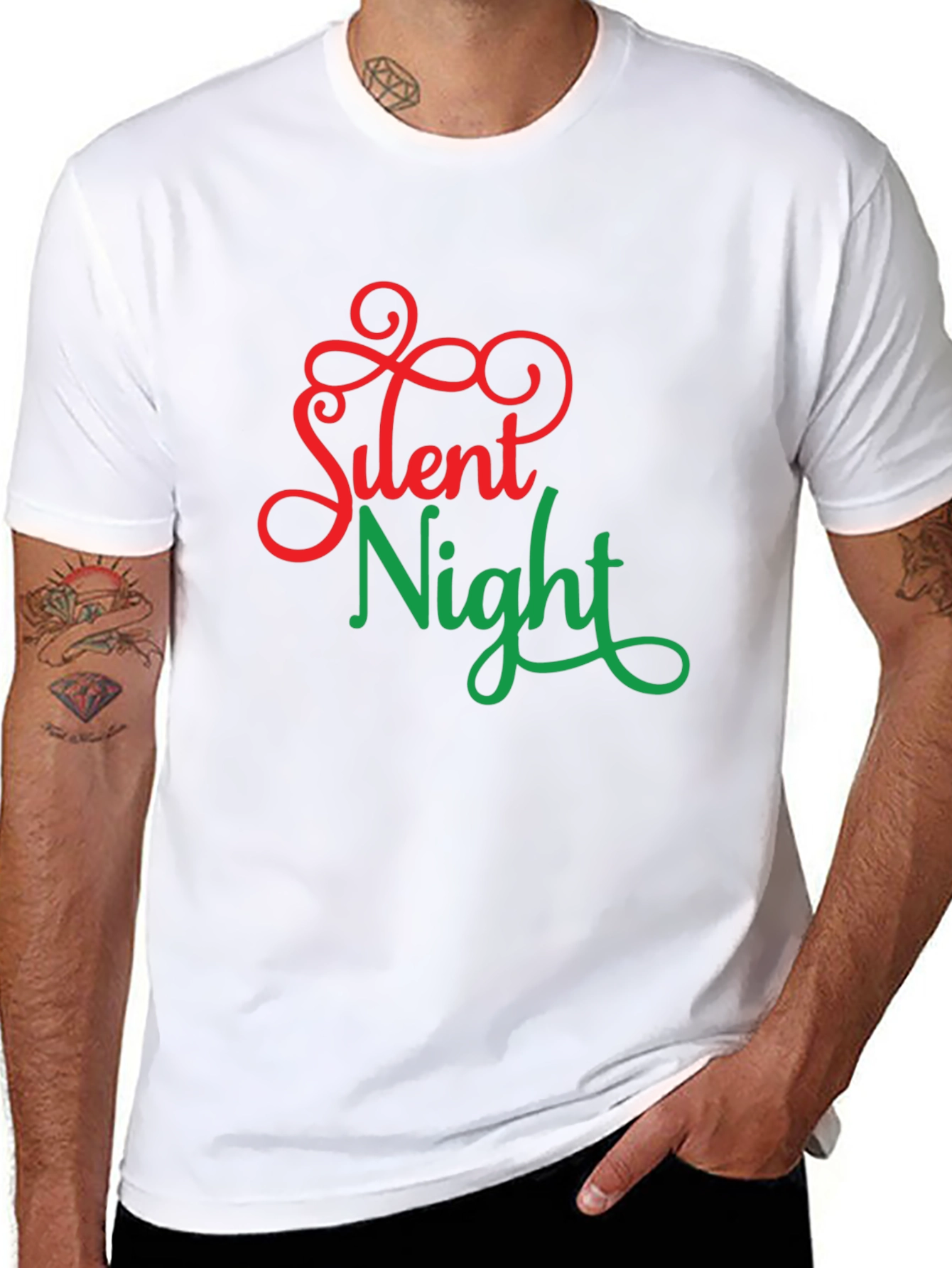 Silent Night Christmas T-Shirt