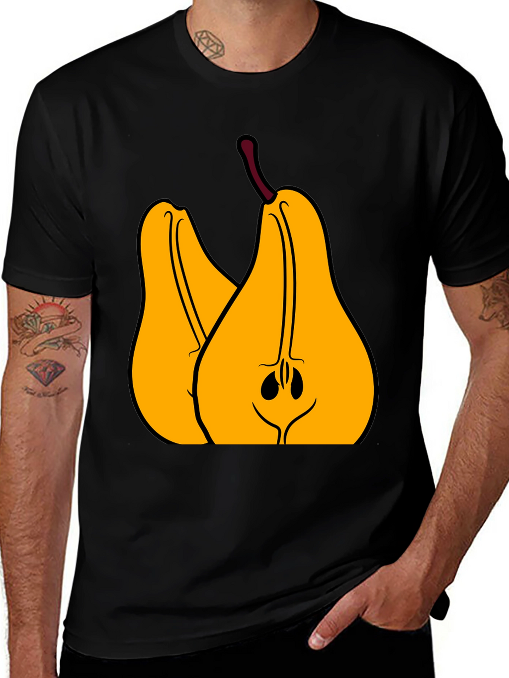 Pears Graphic Tee - Fruit Lovers Apparel