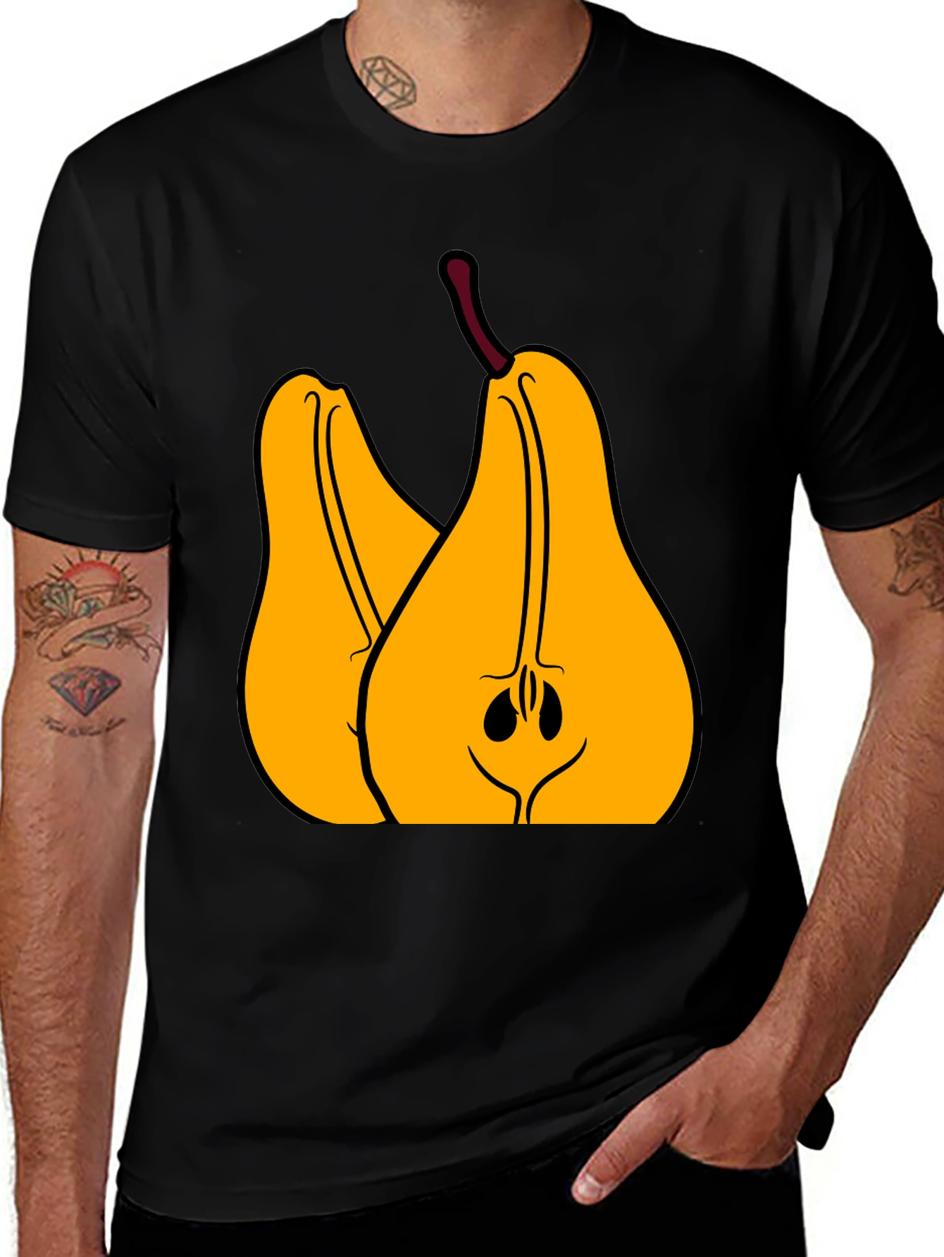 Pears Graphic Tee - Fruit Lovers Apparel