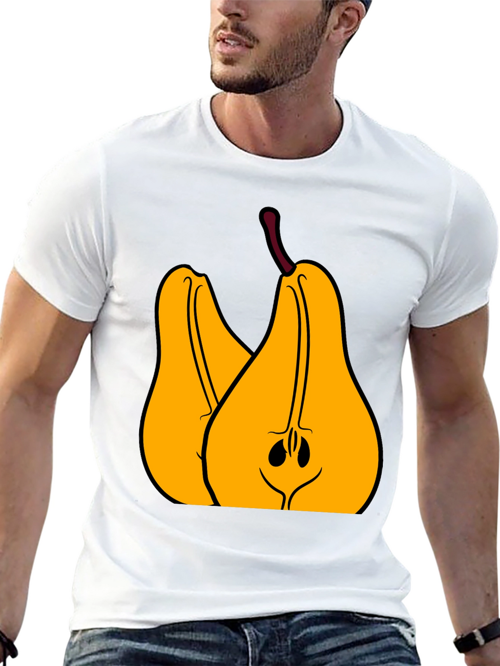 Pears Graphic Tee - Fruit Lovers Apparel