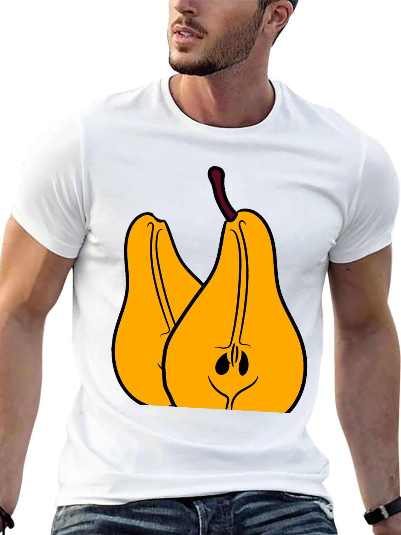Pears Graphic Tee - Fruit Lovers Apparel