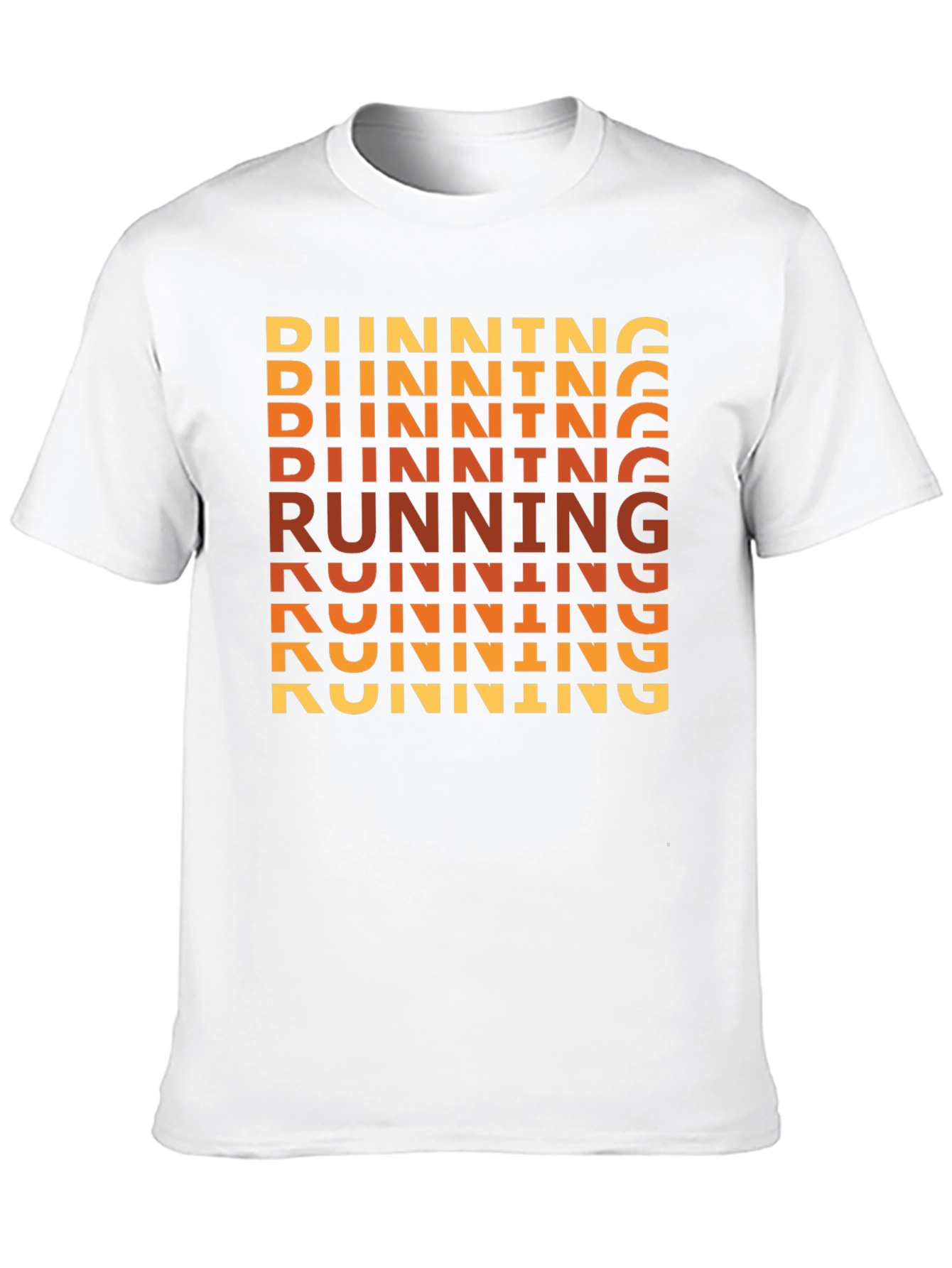 Running Graphic Tee - Retro Runner Design