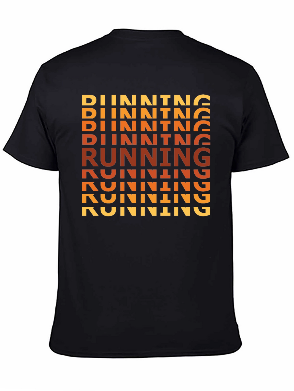 Running Graphic Tee - Retro Runner Design