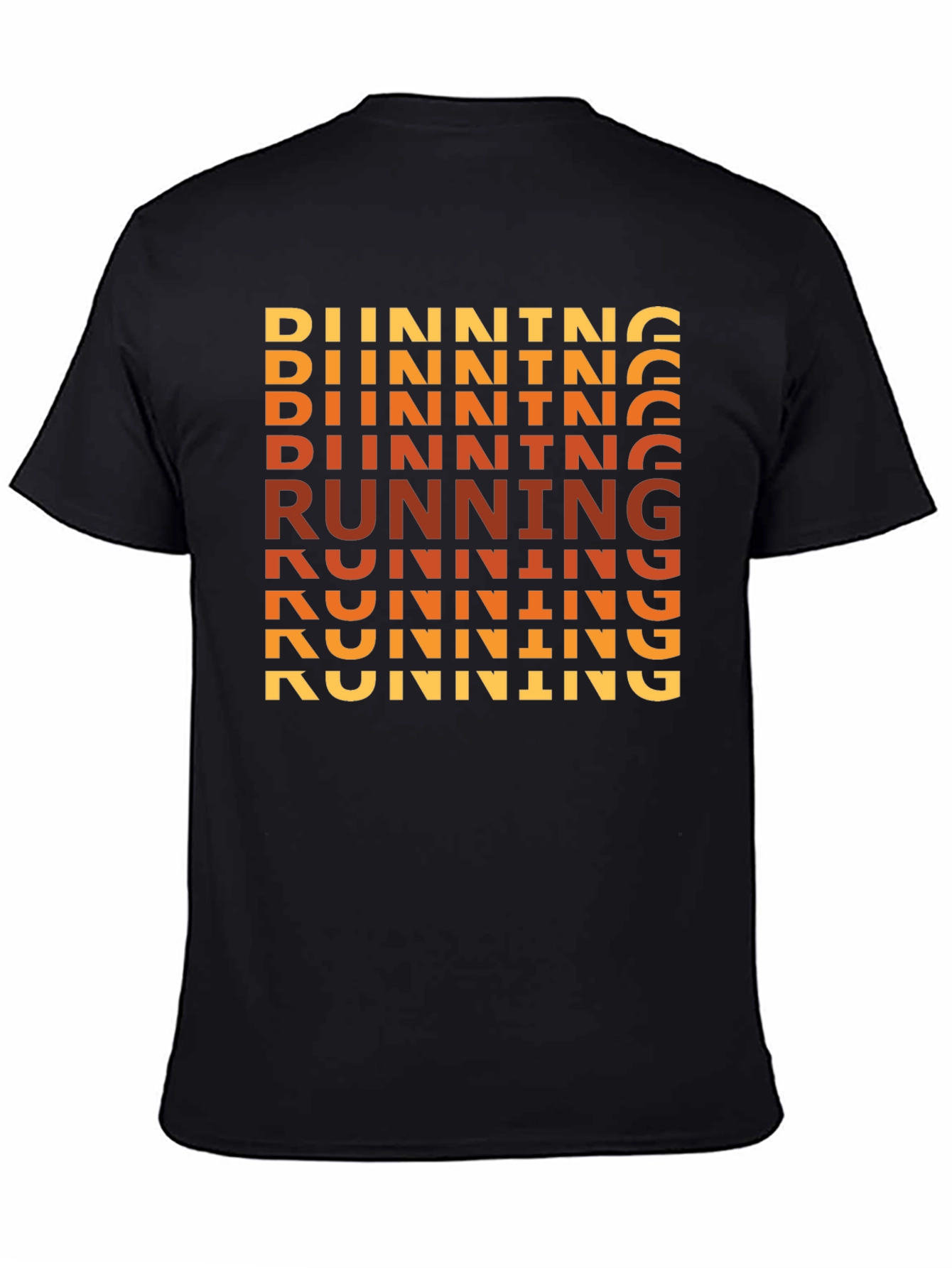 Running Graphic Tee - Retro Runner Design