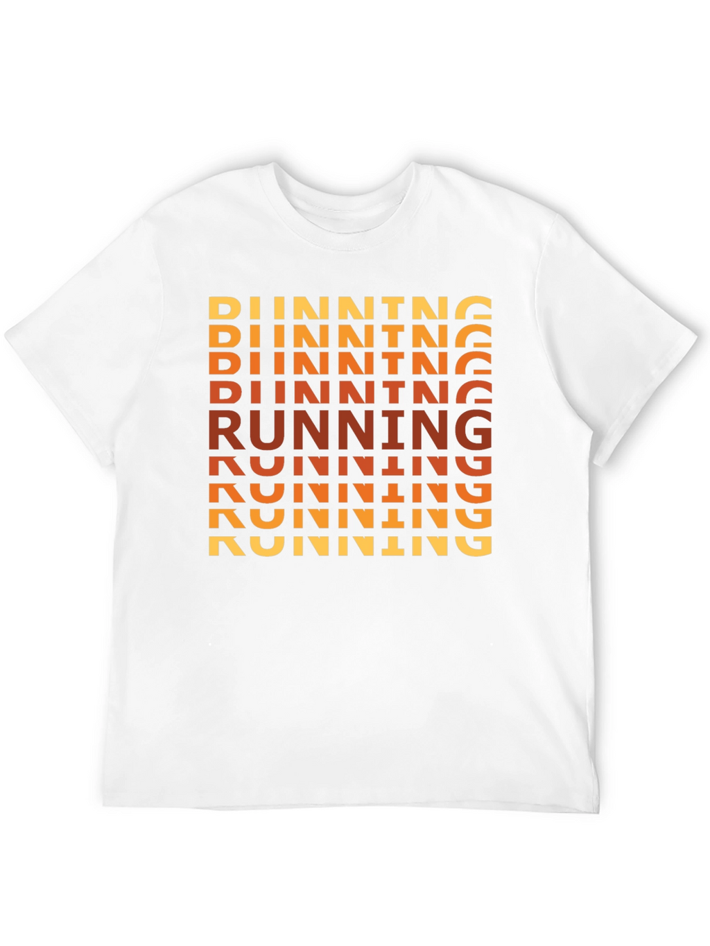 Running Graphic Tee - Retro Runner Design