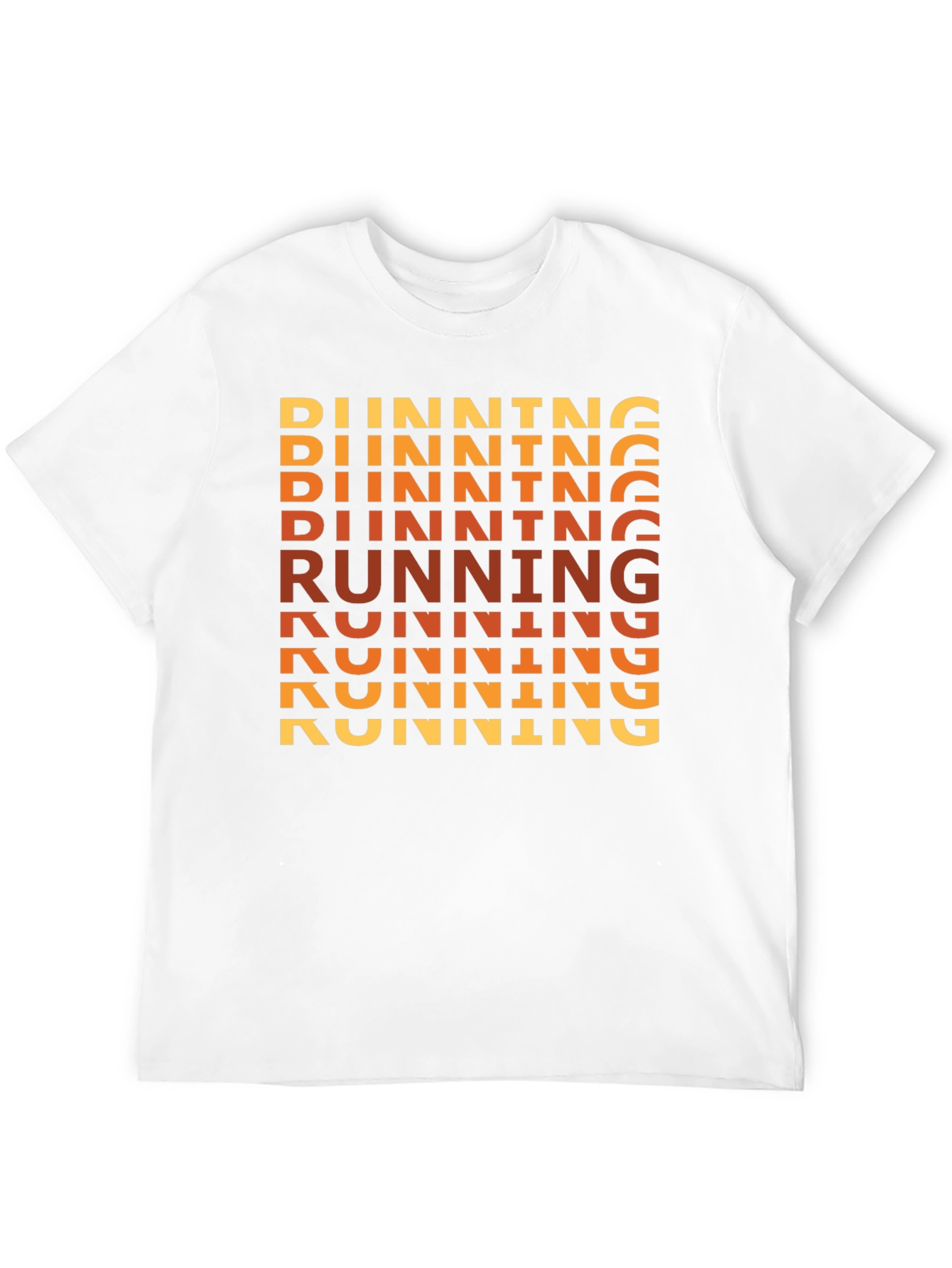Running Graphic Tee - Retro Runner Design