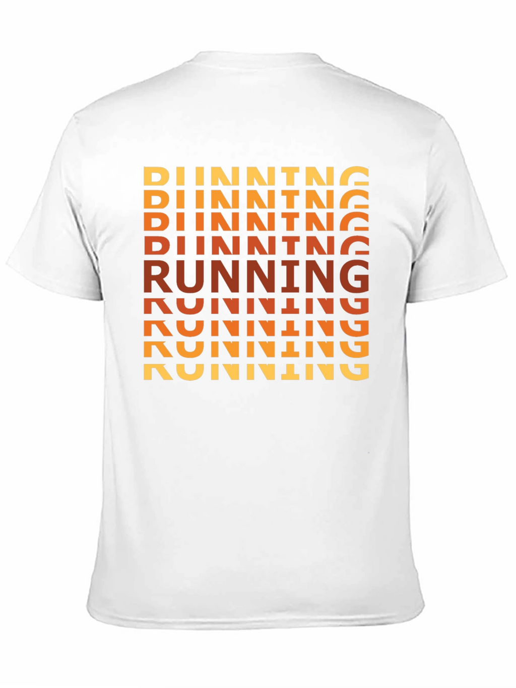 Running Graphic Tee - Retro Runner Design