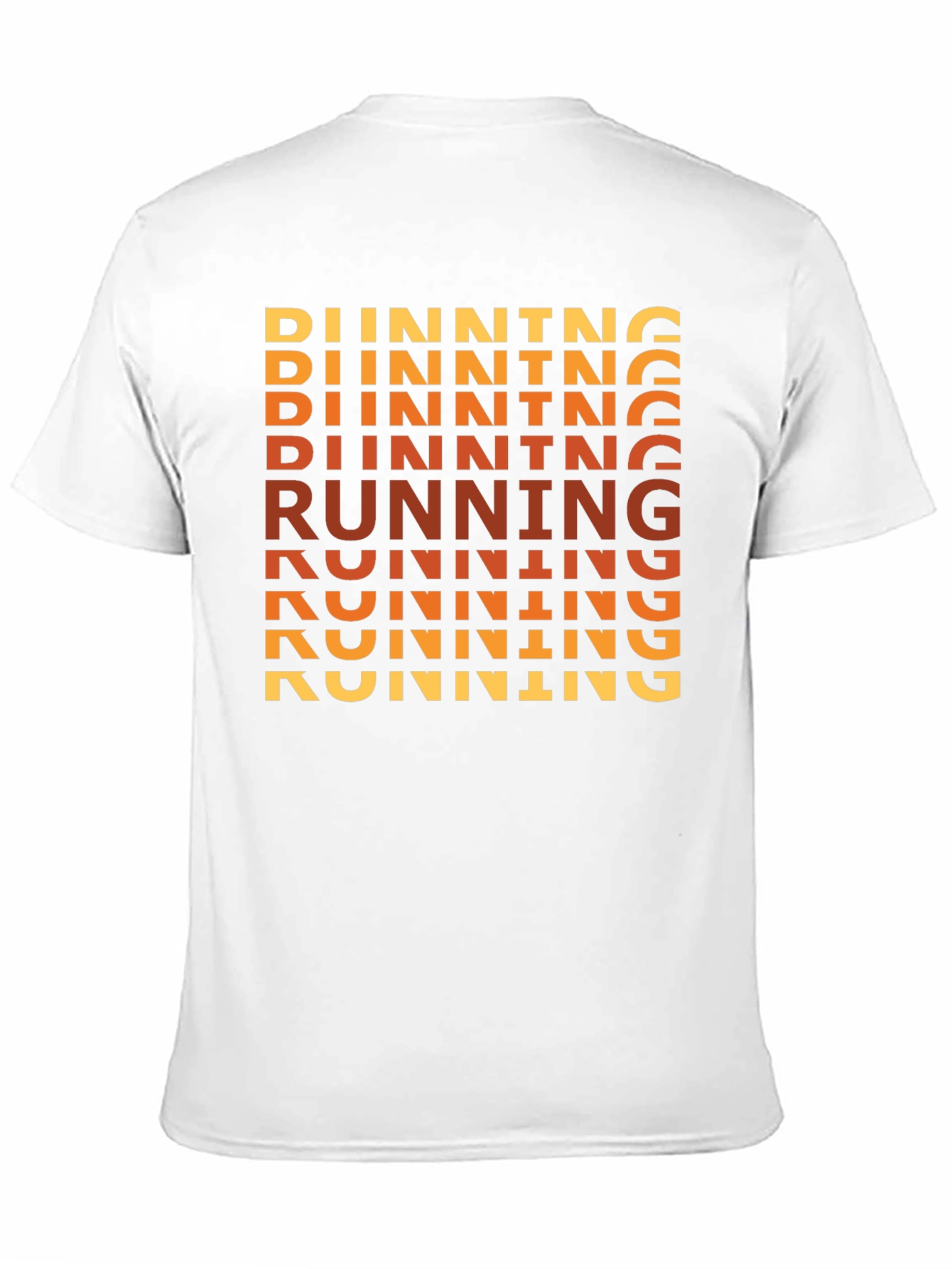 Running Graphic Tee - Retro Runner Design