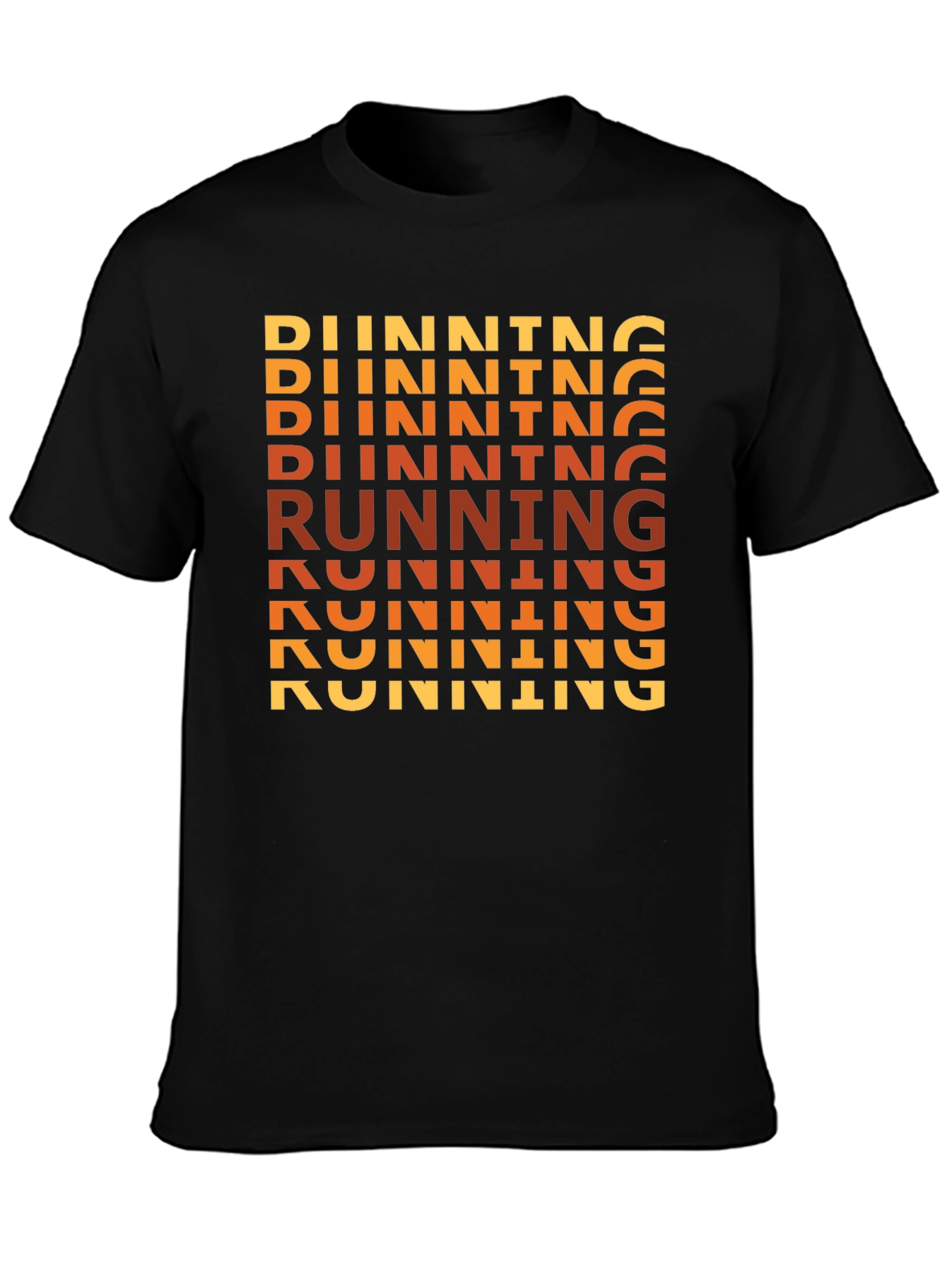 Running Graphic Tee - Retro Runner Design