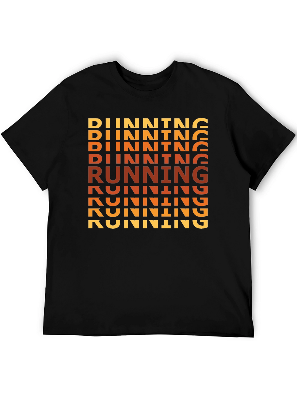Running Graphic Tee - Retro Runner Design