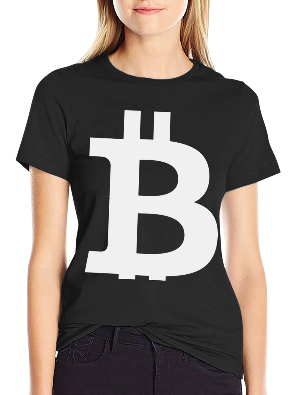 Bitcoin Crypto Black T-Shirt