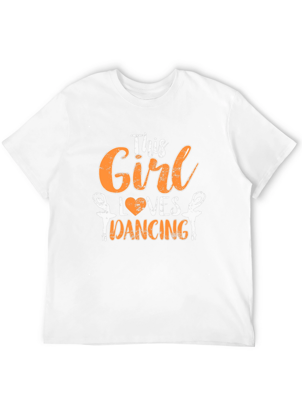 This Girl Loves Dancing T-Shirt - Black