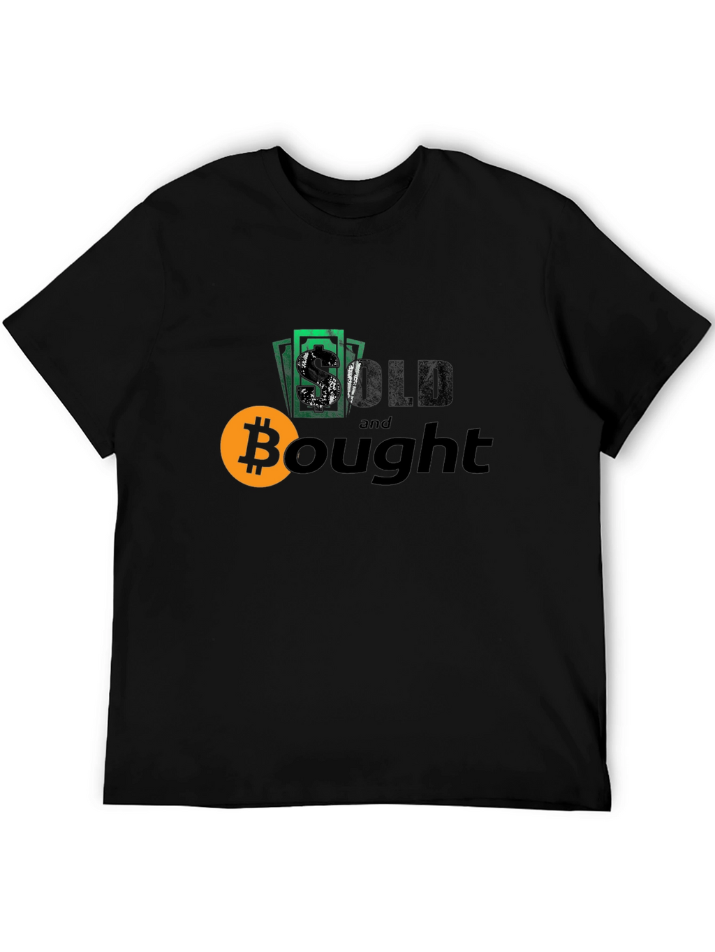Bitcoin HODL Crypto Black T-Shirt