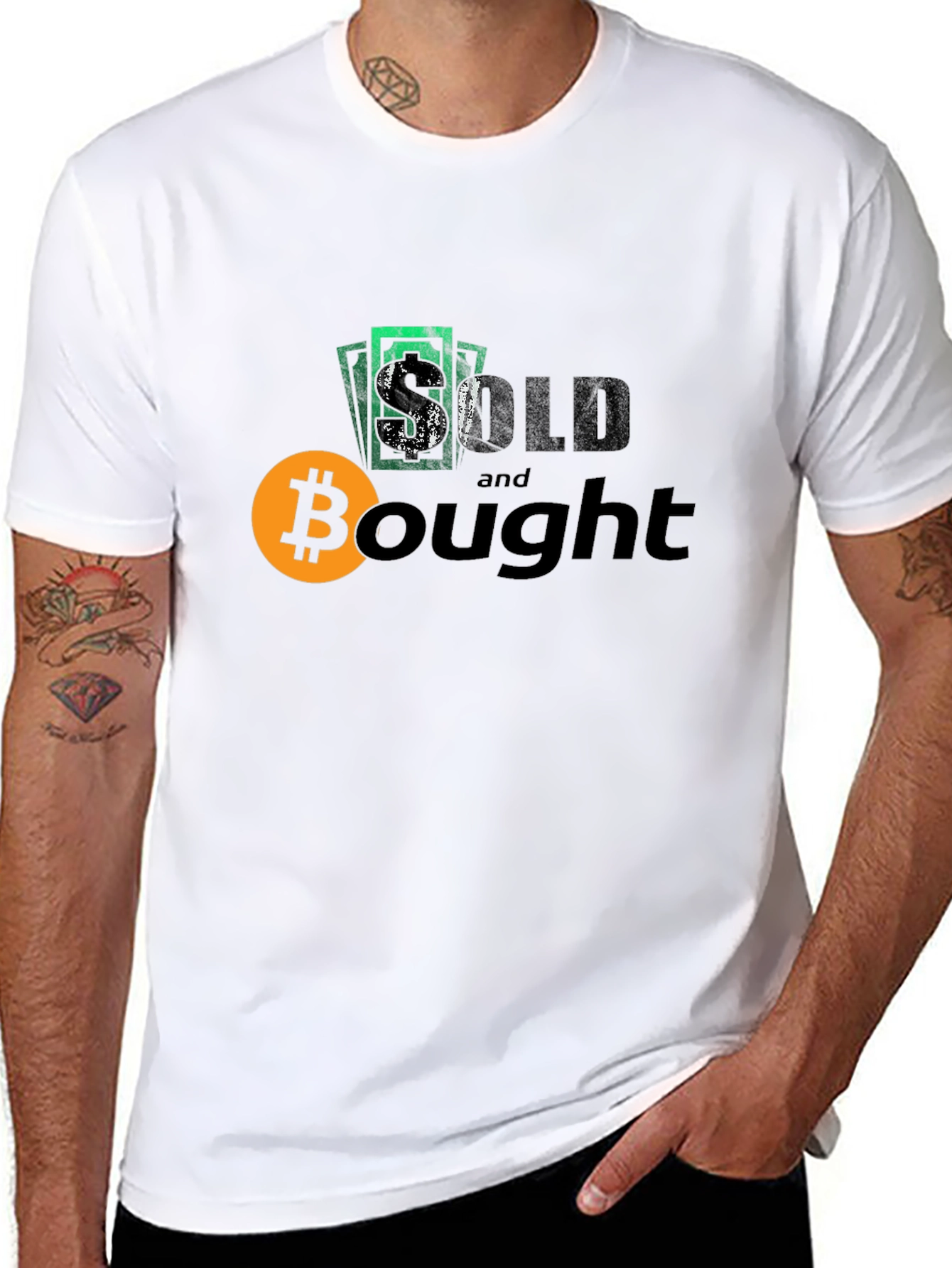 Bitcoin HODL Crypto Black T-Shirt
