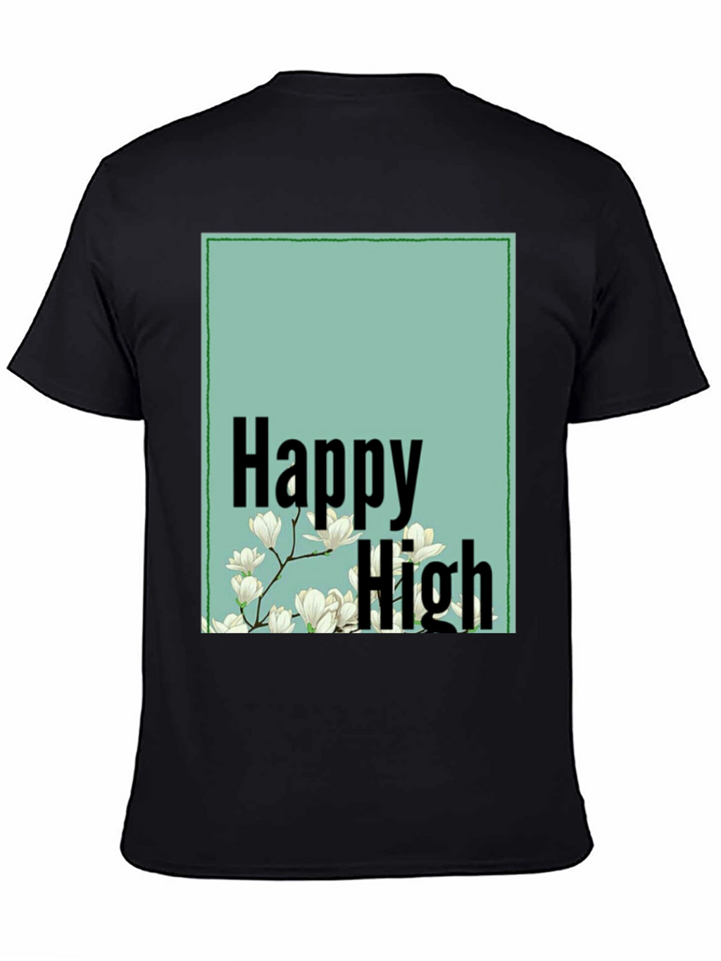 Happy High Floral Graphic Tee