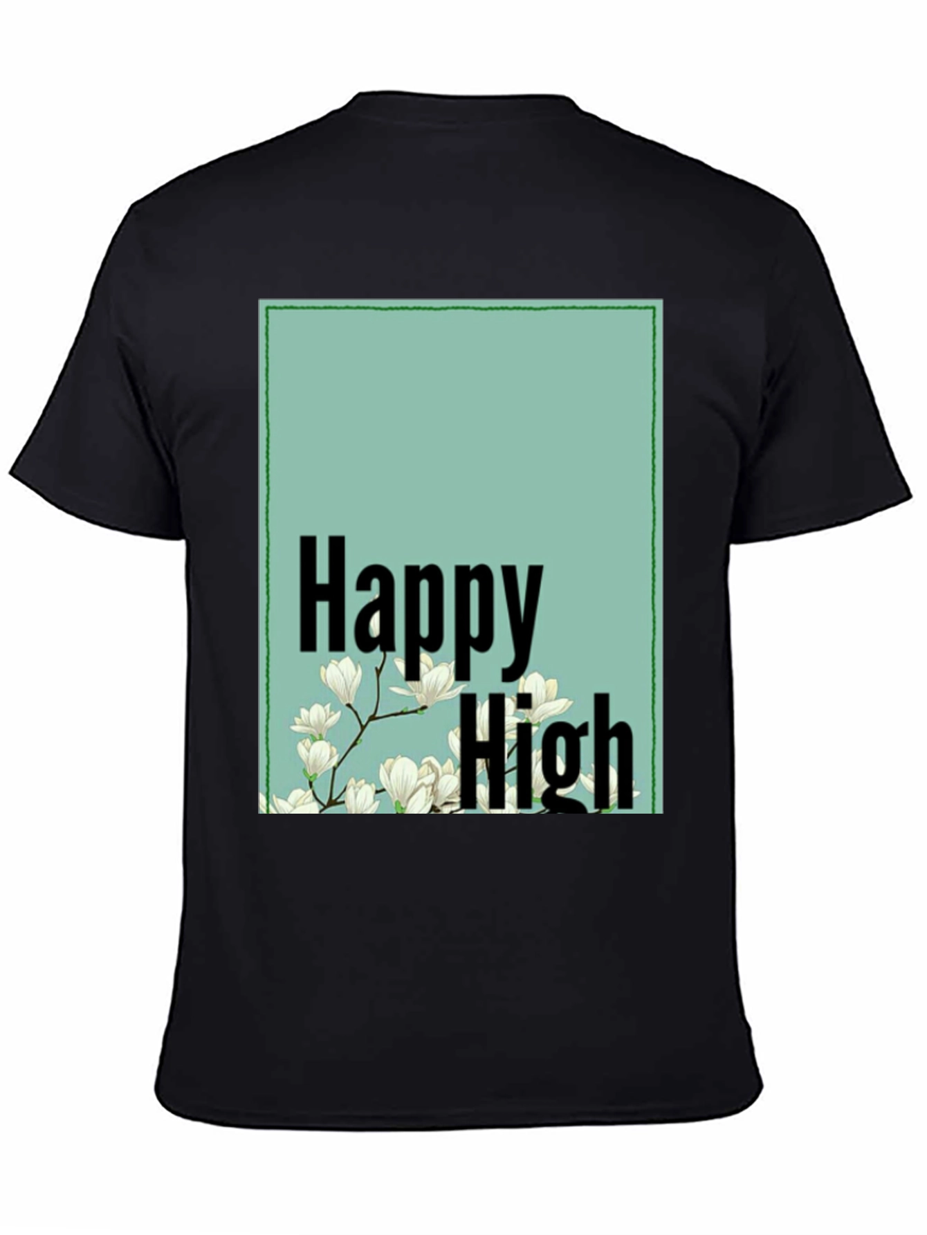 Happy High Floral Graphic Tee
