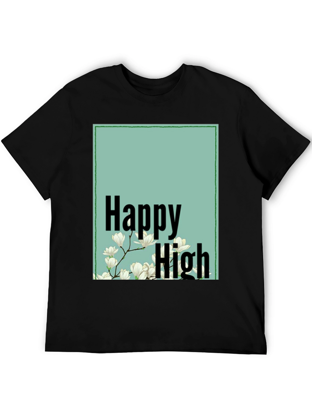 Happy High Floral Graphic Tee